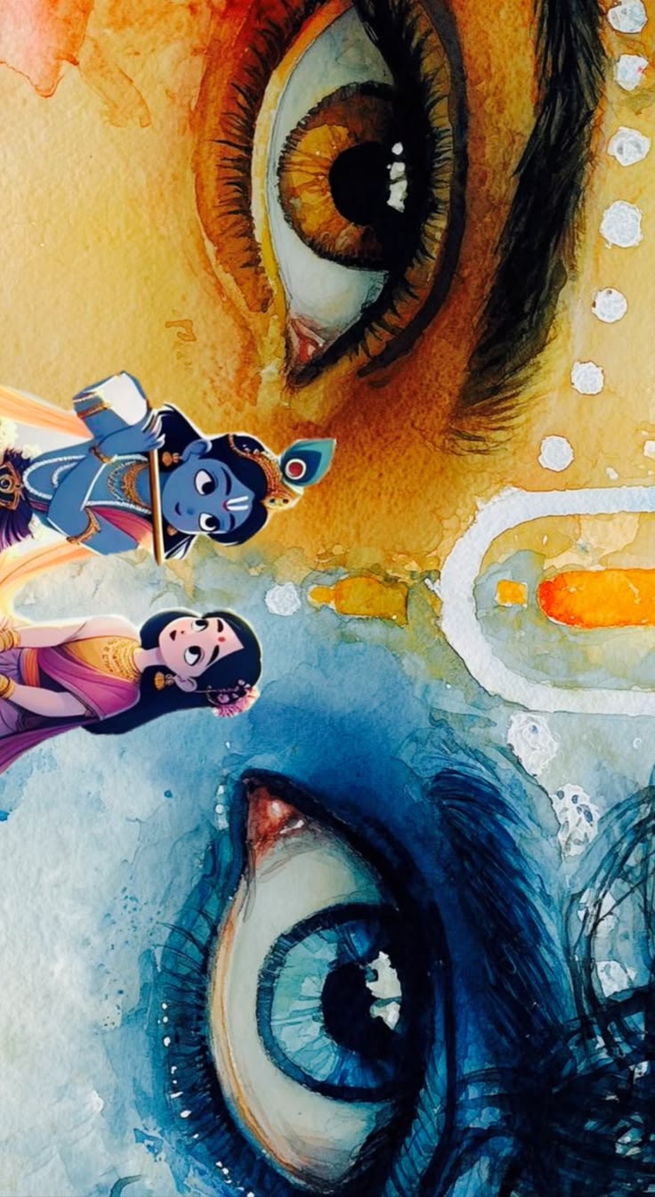 Radha and Krishna